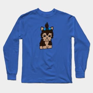 Chibi Yorkie (Small Design) Long Sleeve T-Shirt